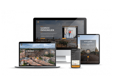 Site internet – SAMSOU Immobilier