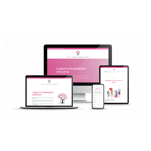 Site internet – Infirmiere Toulouse
