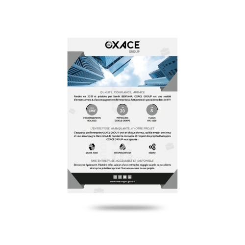 Affiche – OXACE Group