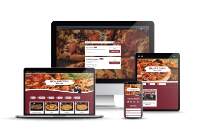 Site internet – Pizza Calia
