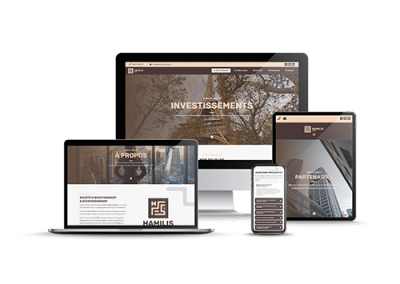 Site internet – Hamilis group