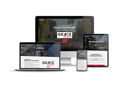 Site internet – oxace-promotion