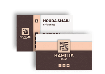 Carte de visite – Hamilis group