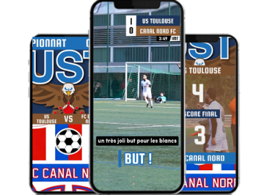 Vidéos résumé match – US Toulouse